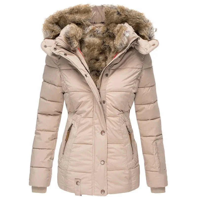 Nora | Gemütlicher Wintermantel mit kuscheligem Fellfutter - Image 3