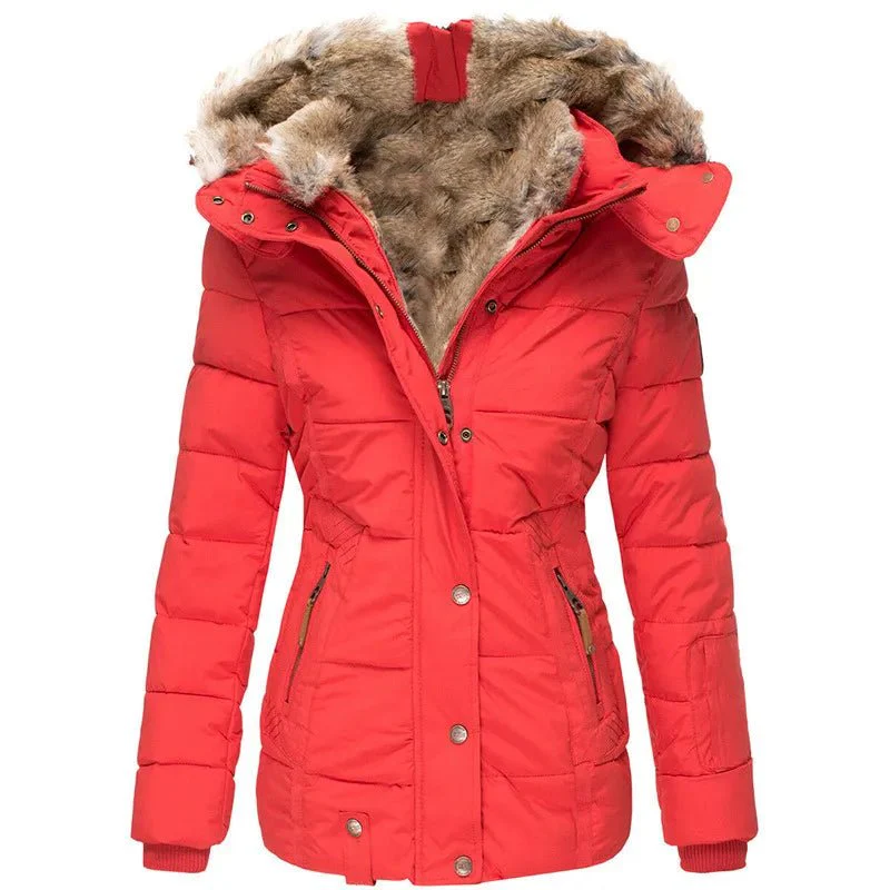 Nora | Gemütlicher Wintermantel mit kuscheligem Fellfutter - Image 4