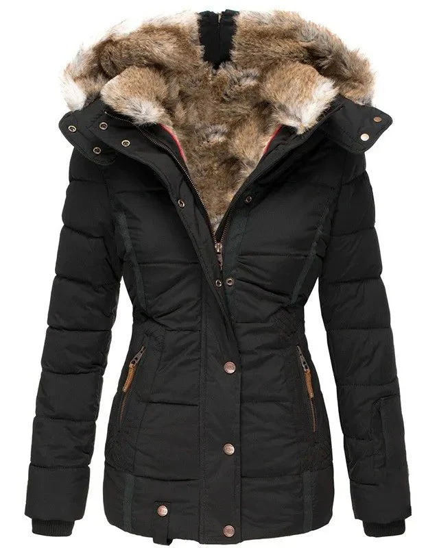 Nora | Gemütlicher Wintermantel mit kuscheligem Fellfutter - Image 6