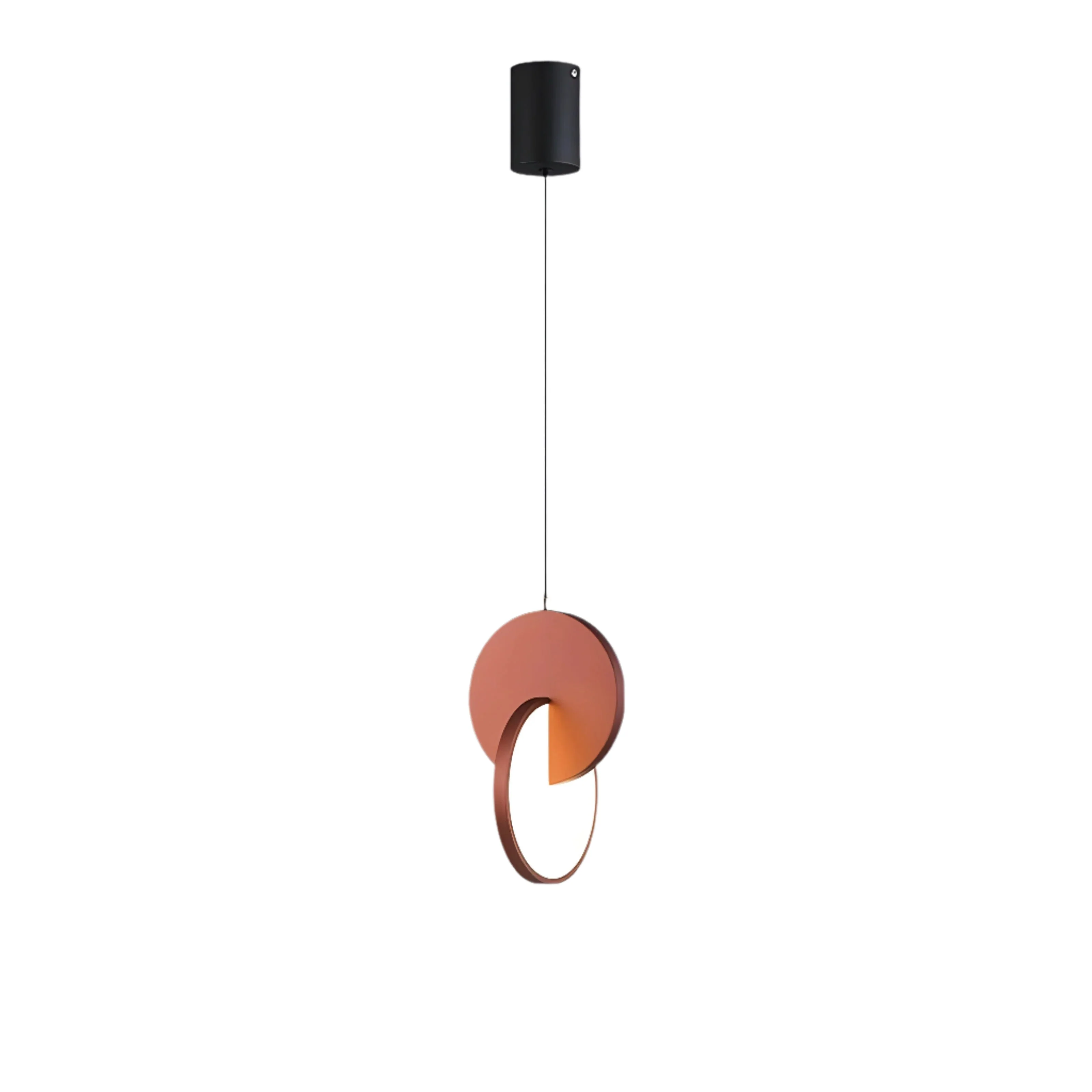 NordicGlow – Moderne skandinavische LED-Pendellampe mit rundem Rahmen und warmem Glühen - Image 13