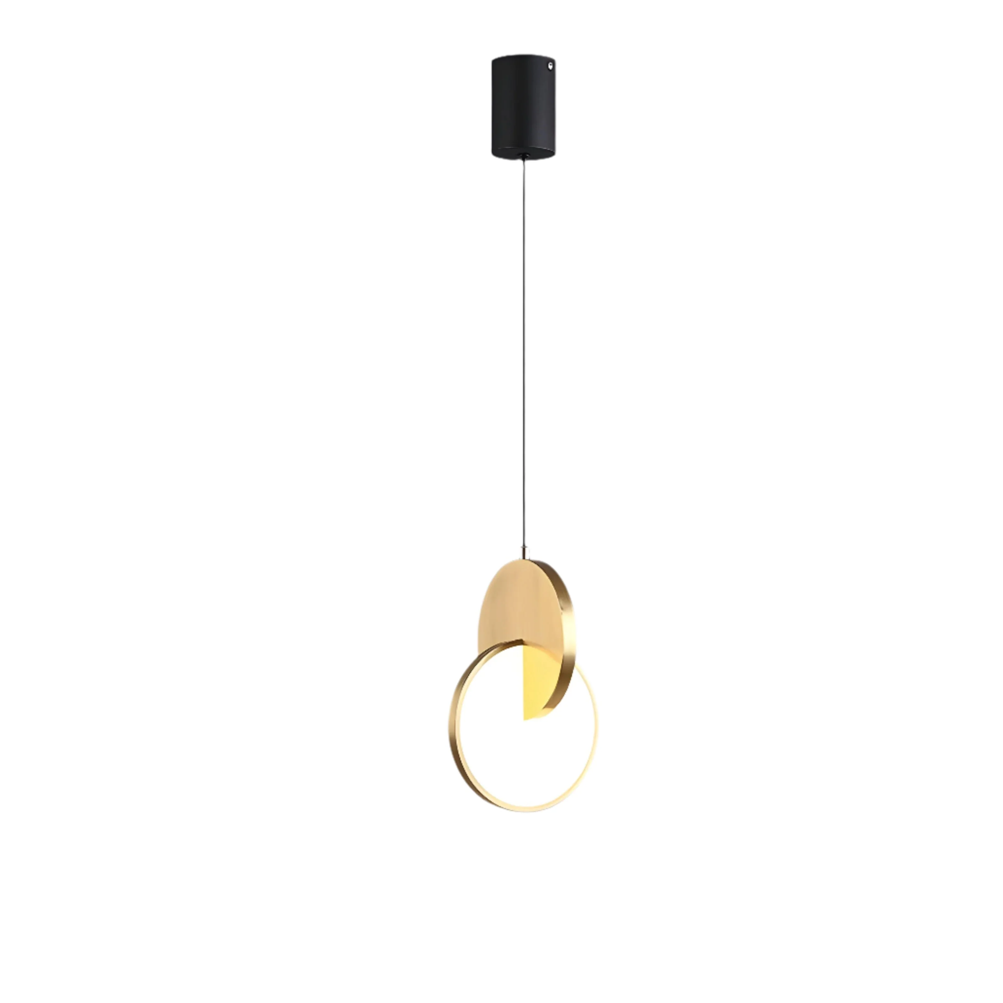 NordicGlow – Moderne skandinavische LED-Pendellampe mit rundem Rahmen und warmem Glühen - Image 15
