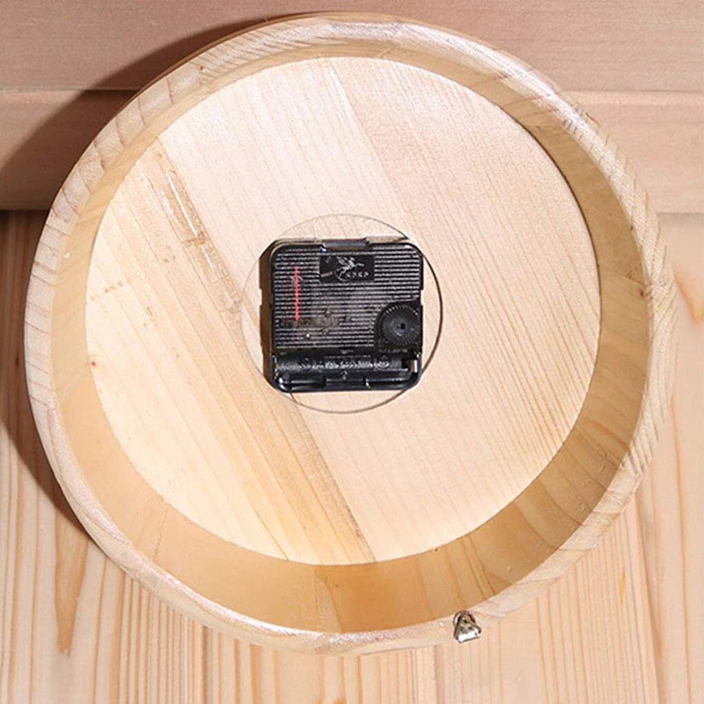 NordicHush Stille Holz Wanduhr - Image 3
