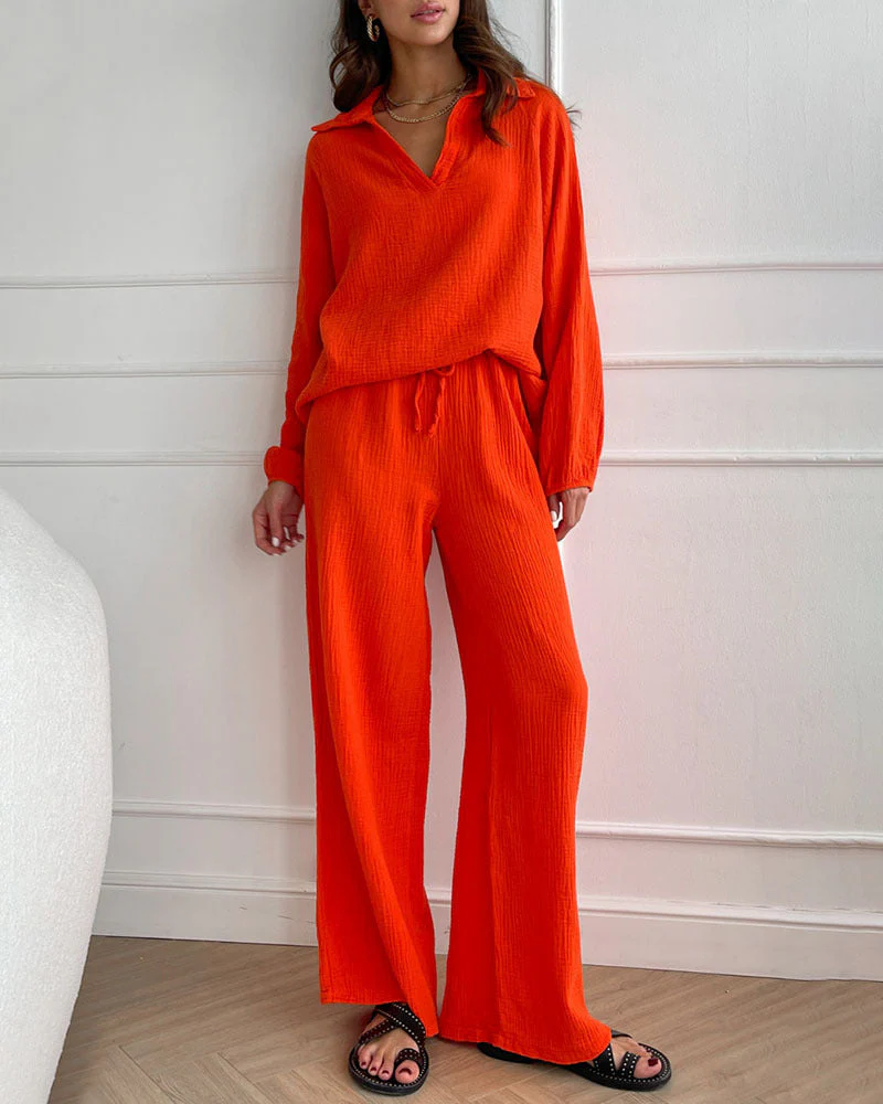 NURSEL - KOMBINATION AUS BLUSE UND WEITER HOSE - Image 8