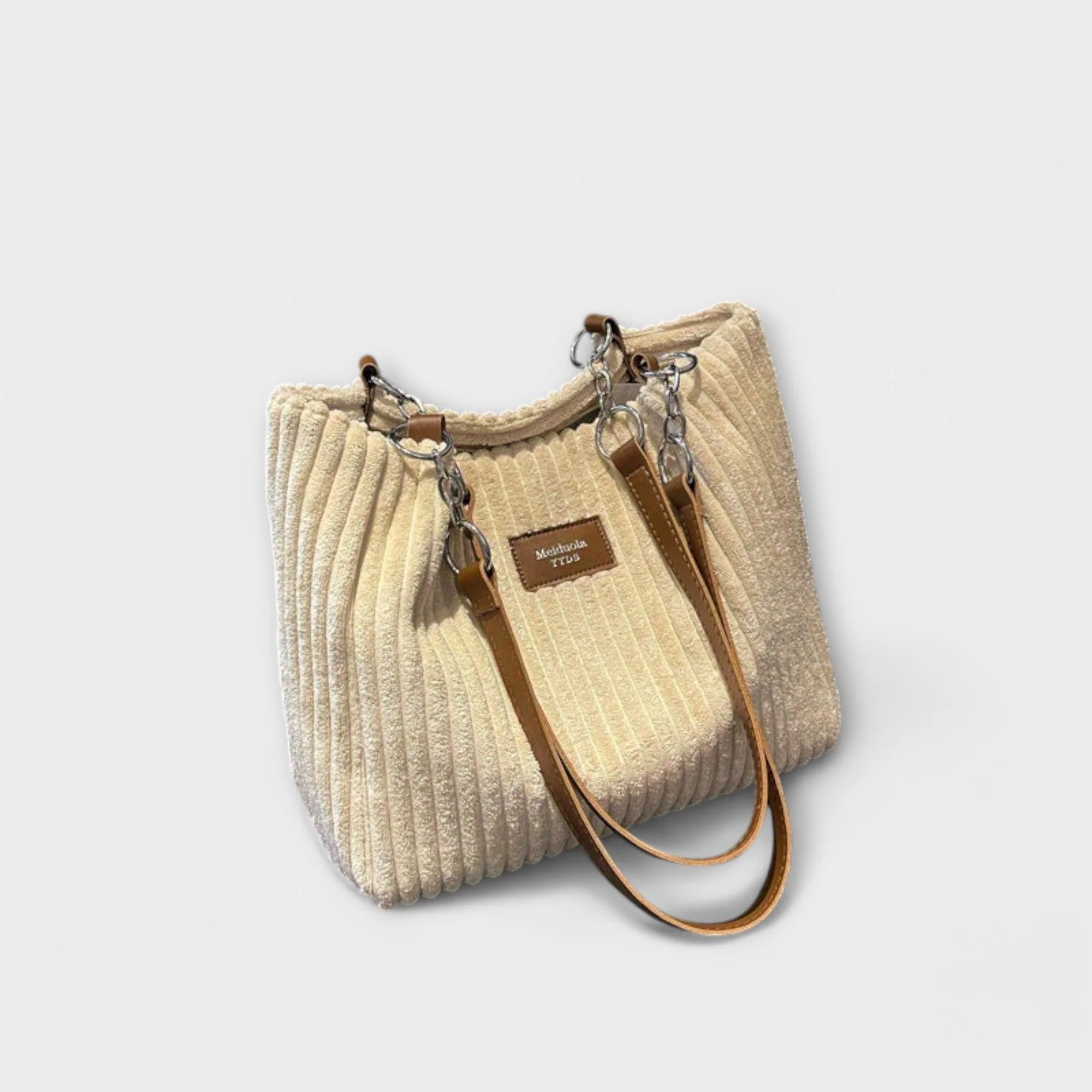 Nyxelle - Sanfte Kord-Schultertasche - Image 8