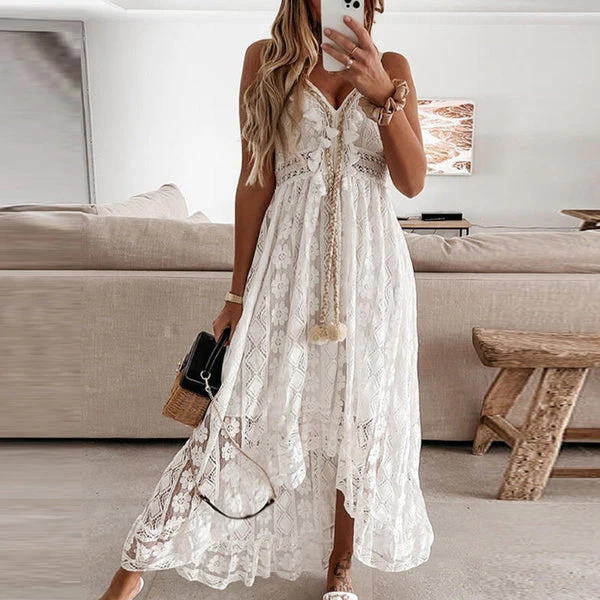 Oceanna | Elegantes Boho Maxikleid - fließend & bequem - Image 2