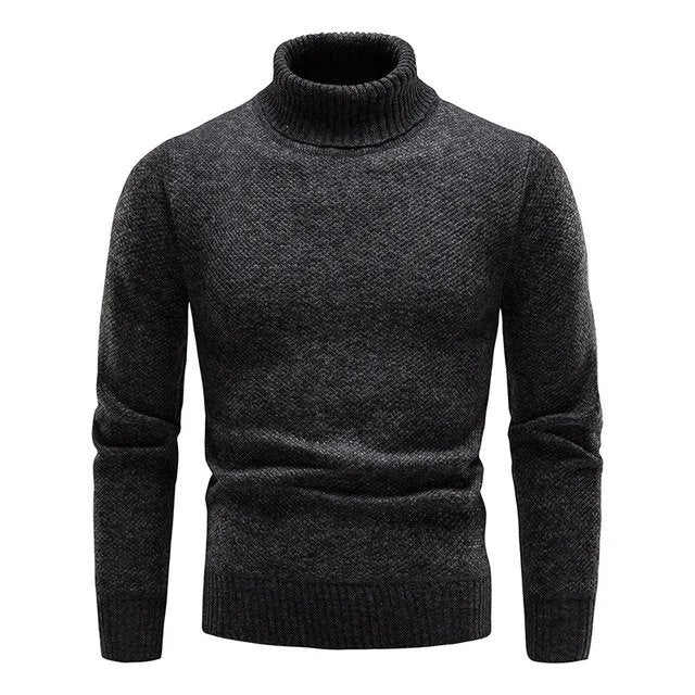 Olav - komfortabler & eleganter herren rollkragenpullover - Image 2