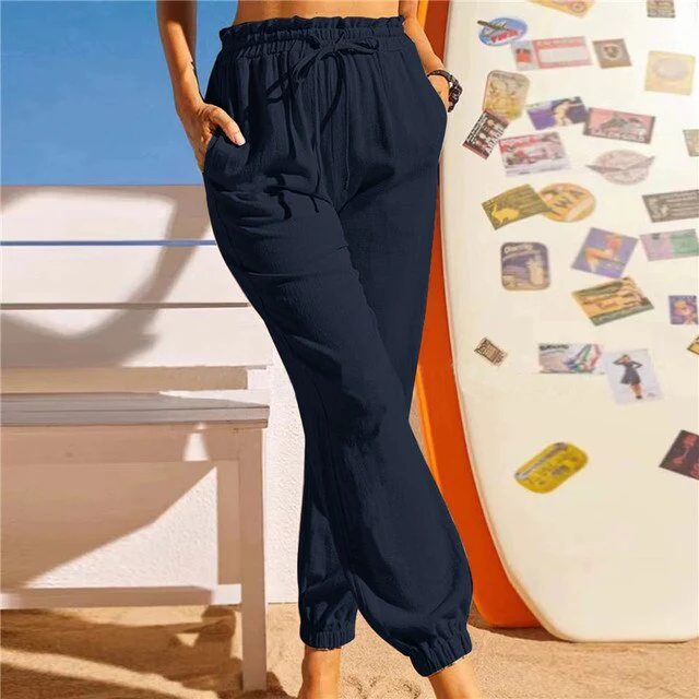 OLIVE - Hose mit Kordelzug - Image 7
