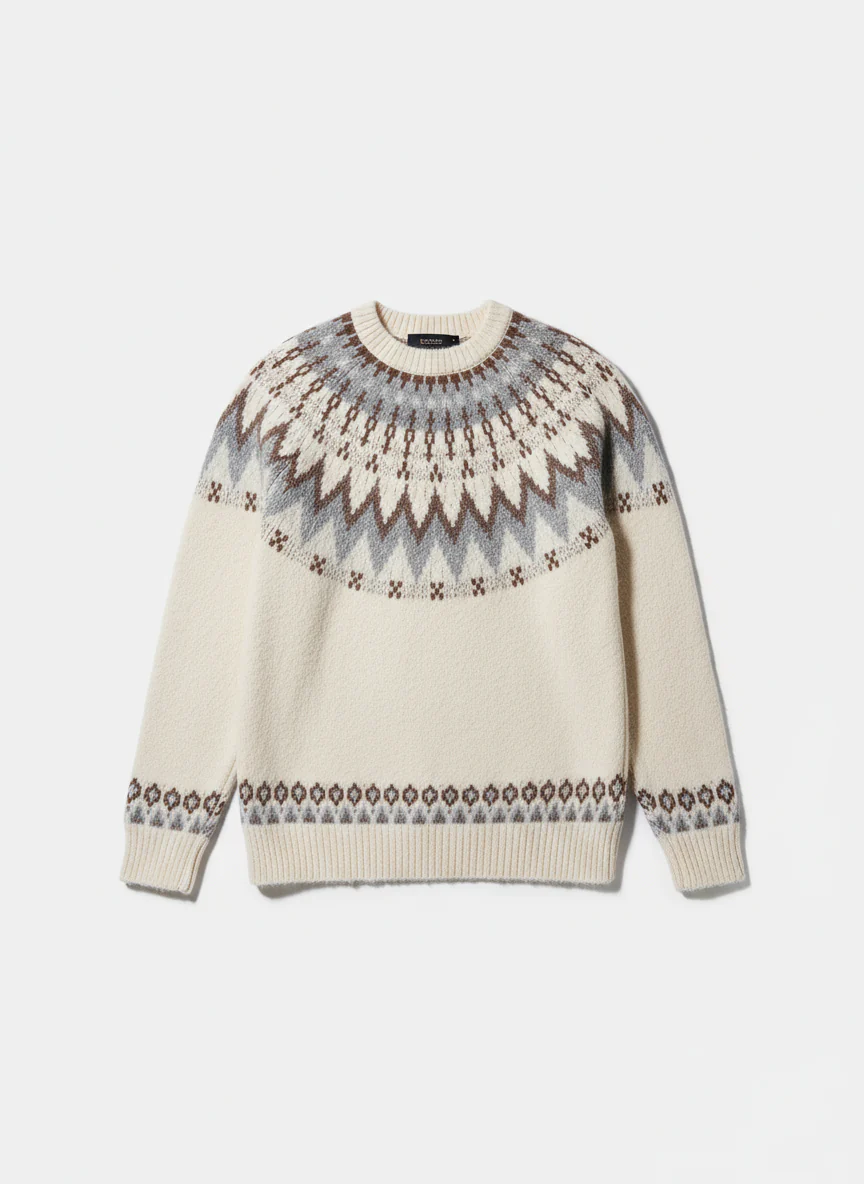Oliver | Vintage Isländischer Pullover