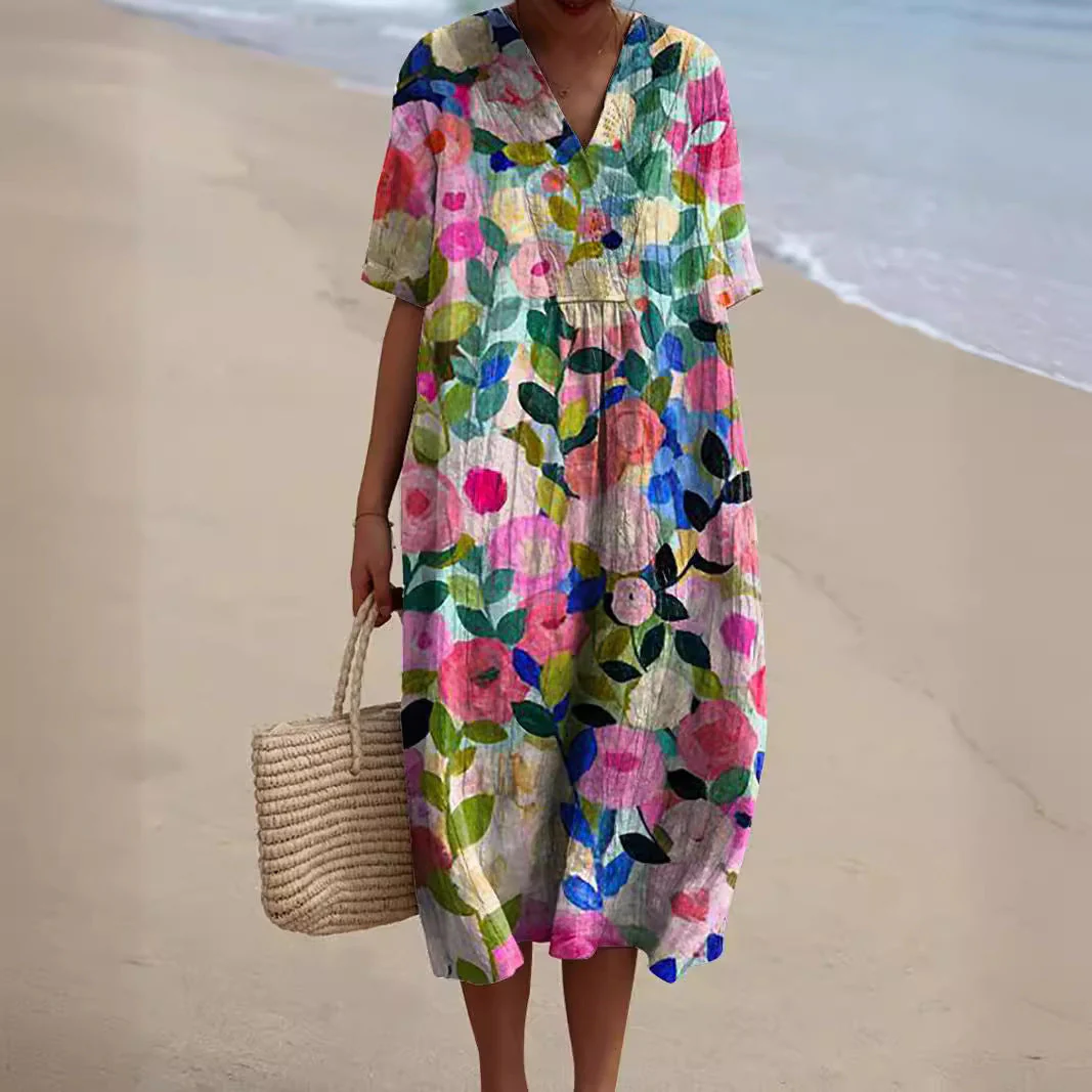 Olivia | Floral Dress