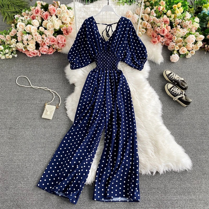 OLIVIA - Jumpsuit mit Tupfenmuster - Image 3
