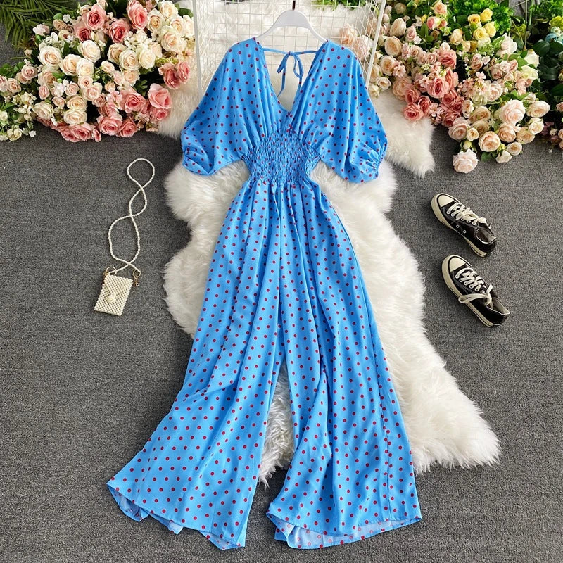 OLIVIA - Jumpsuit mit Tupfenmuster - Image 5