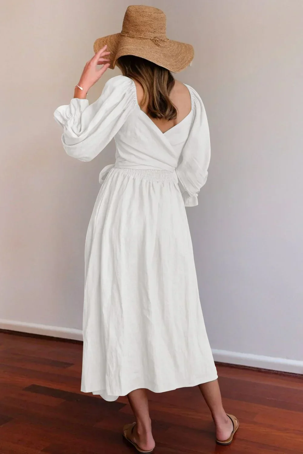 Ophelia | Französisches Kleid Mit Rüschenärmeln - Image 2