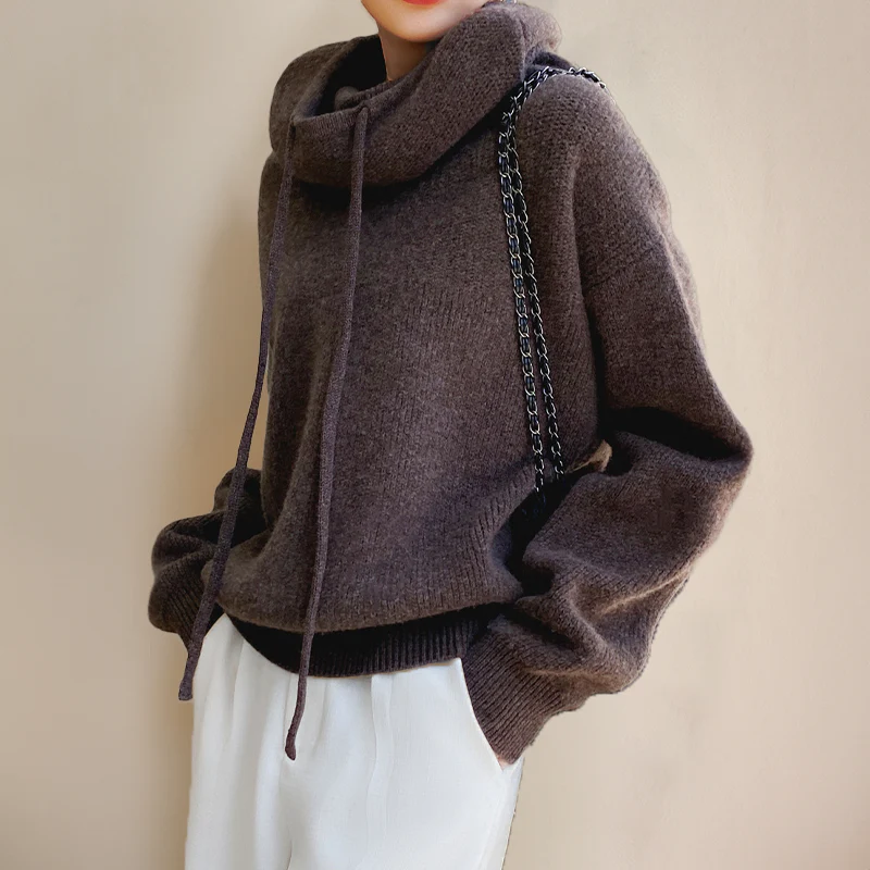 Ophelia® | Oversize Kapuzenpullover Strick - Image 2