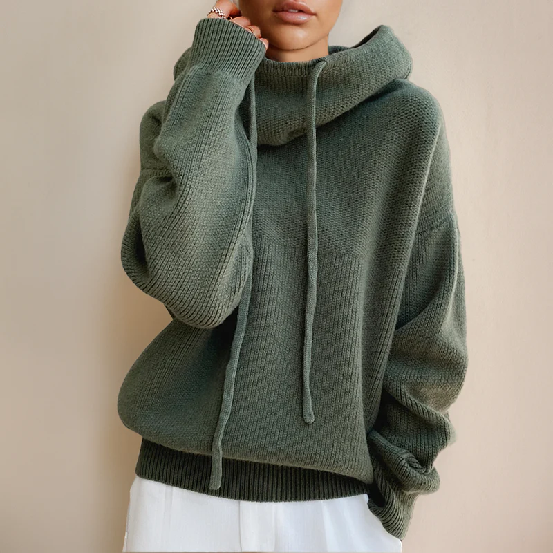 Ophelia® | Oversize Kapuzenpullover Strick - Image 7