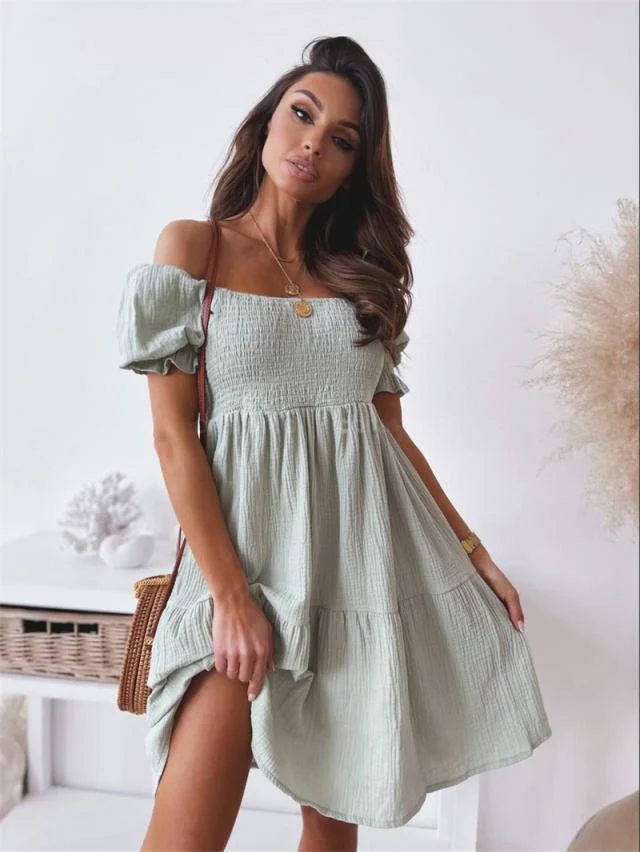 Ophrah | Schickes und elegantes schulterfreies Kleid für Frauen - Image 3