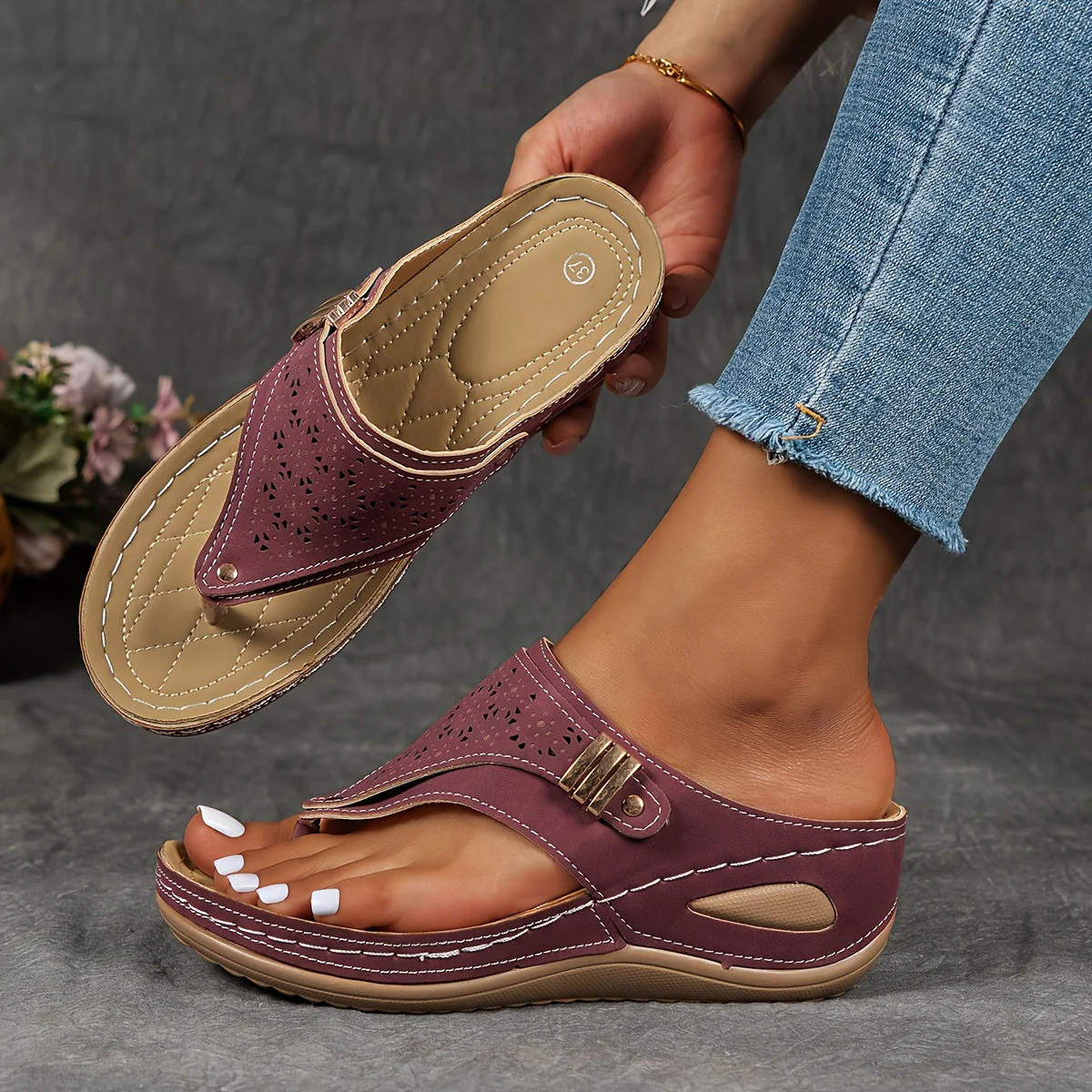OrthoCloud™ – Ergonomische Wohlfühl Sandalen für aktive Sommertage - Image 3