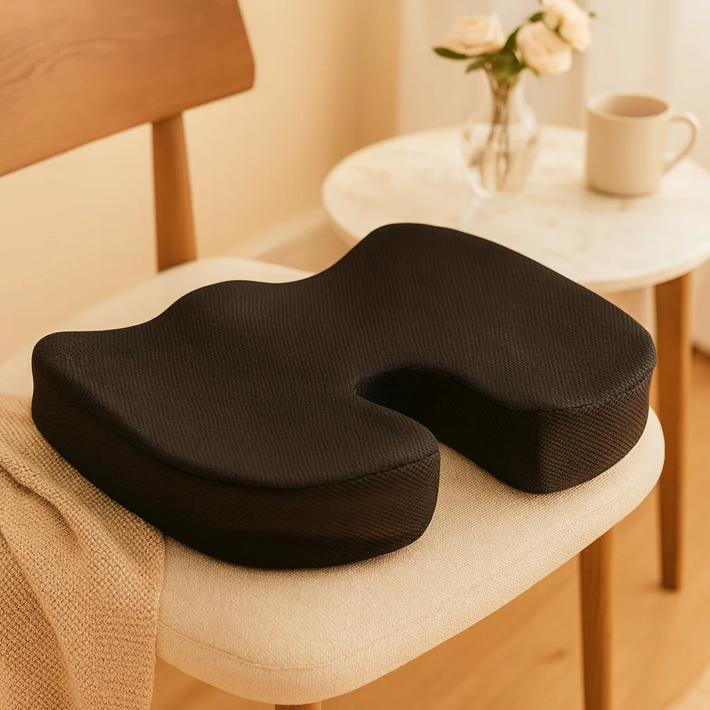 OrthoCool | Ergonomisches Memory Foam Sitzkissen mit U-Form Design - Image 3