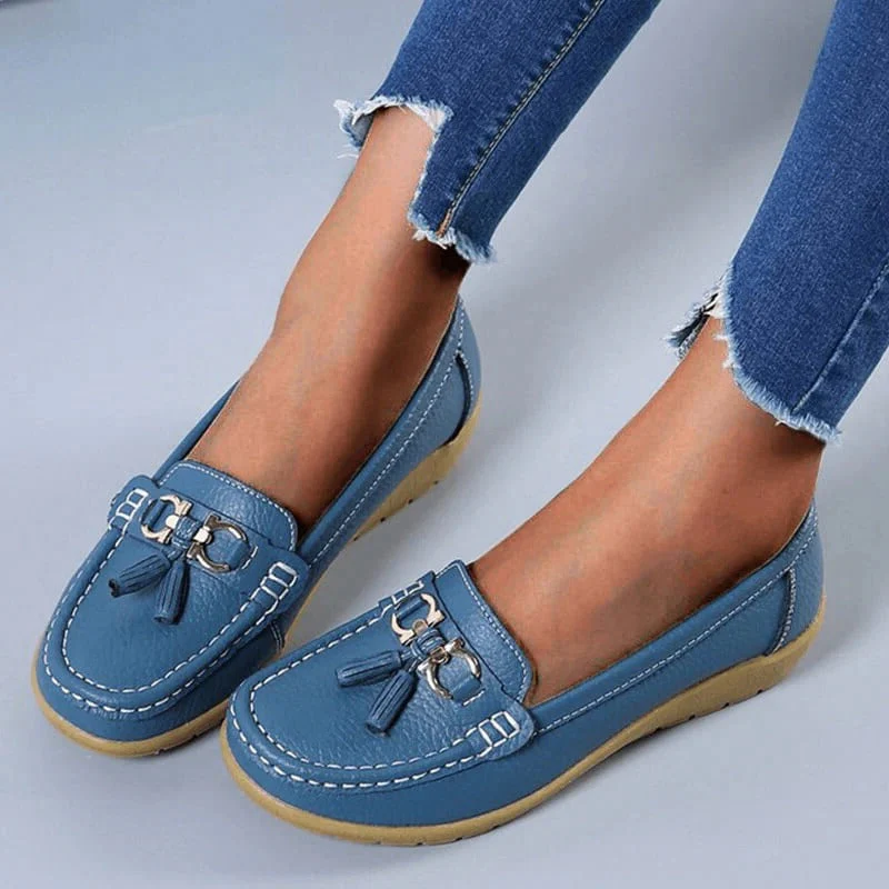 Käthe | Damen Leder Loafer Fußgewölbestütze – Leder Loafer Stützend Komfort 2026 - Image 7