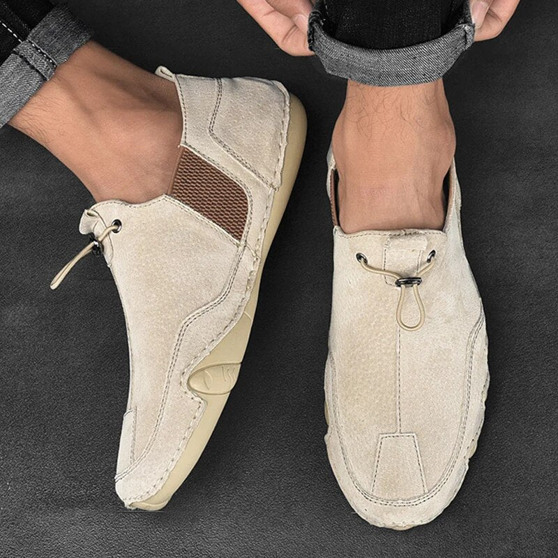 Orthopädische Mokassins aus echtem Leder für Männer - Harmen