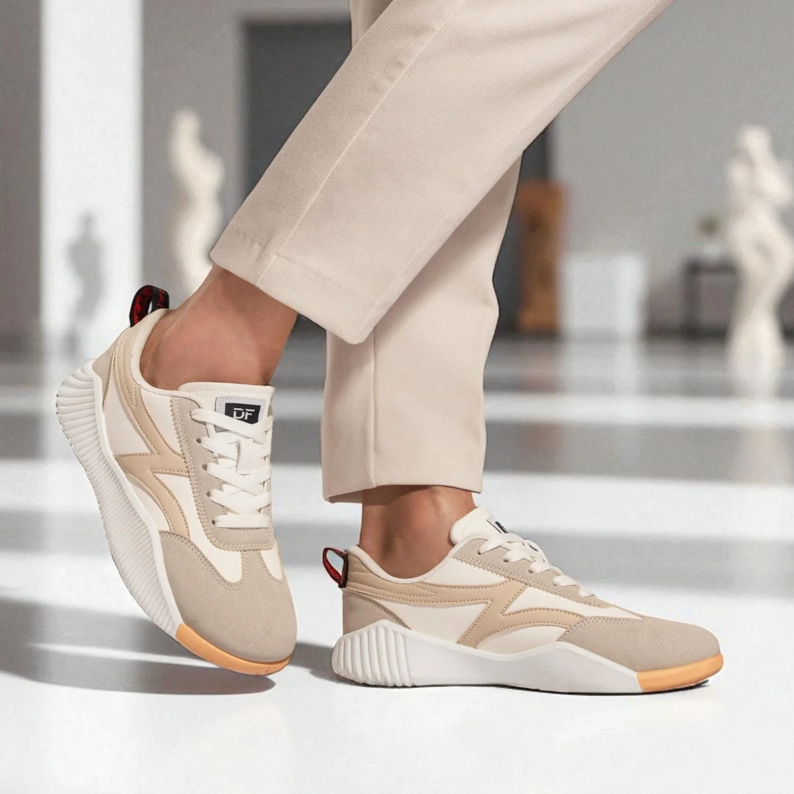 Zelda | Damen Schnür Sneaker Fußgewölbestütze – Komfort Schnürsneaker Stütze 2026