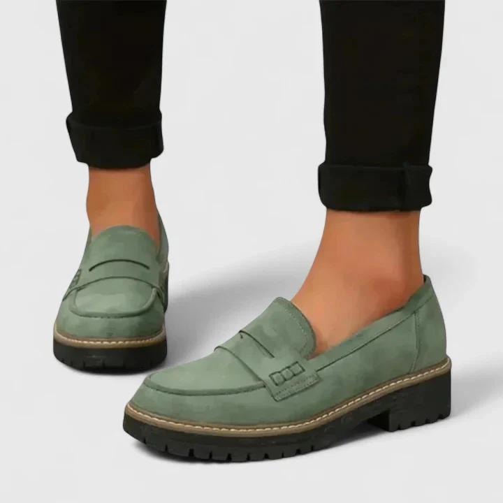 Agnes | Damen Slipper Grobe Sohle Komfort – Komfort Slipper Profil Sohle 2026 - Image 5
