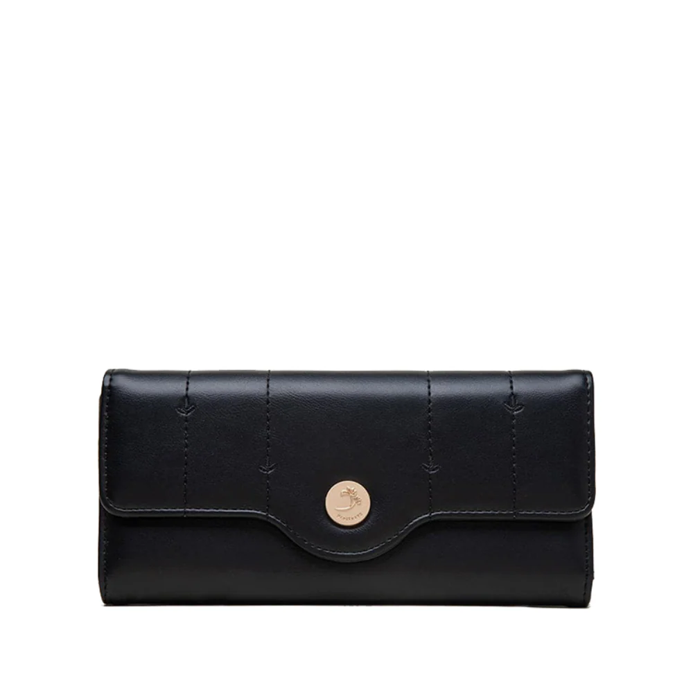 Ottilie – Elegantes Trifold Portemonnaie mit Münzfach