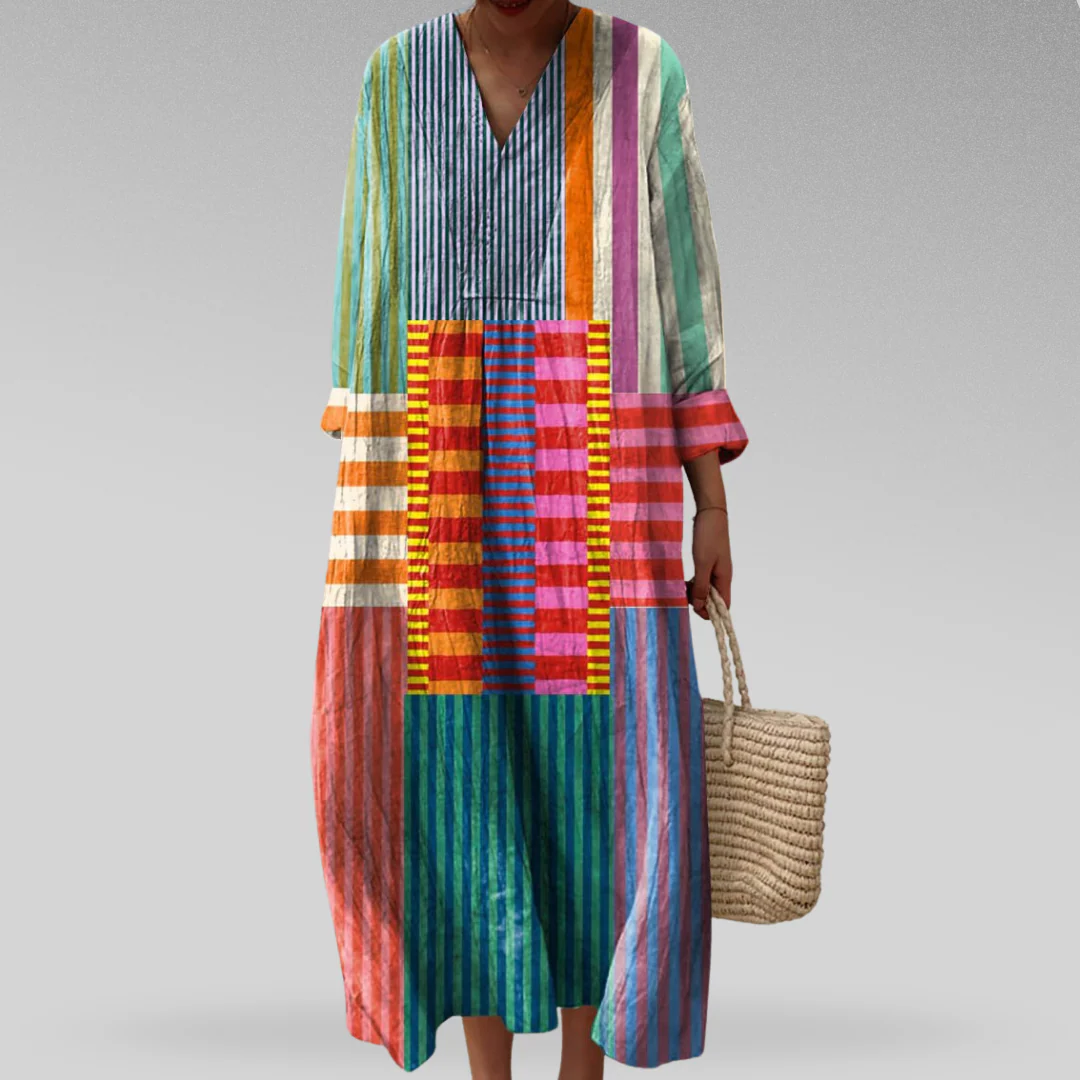 Ottilie | Geometrisches Kleid