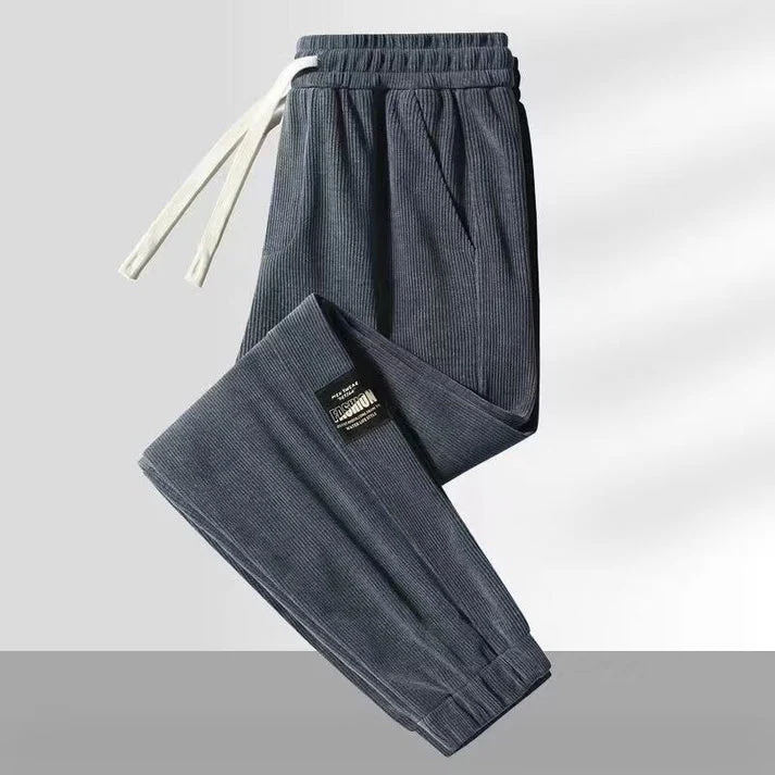 PASCAL - GERIPPTE JOGGINGHOSE MIT KORDELZUG - Image 12