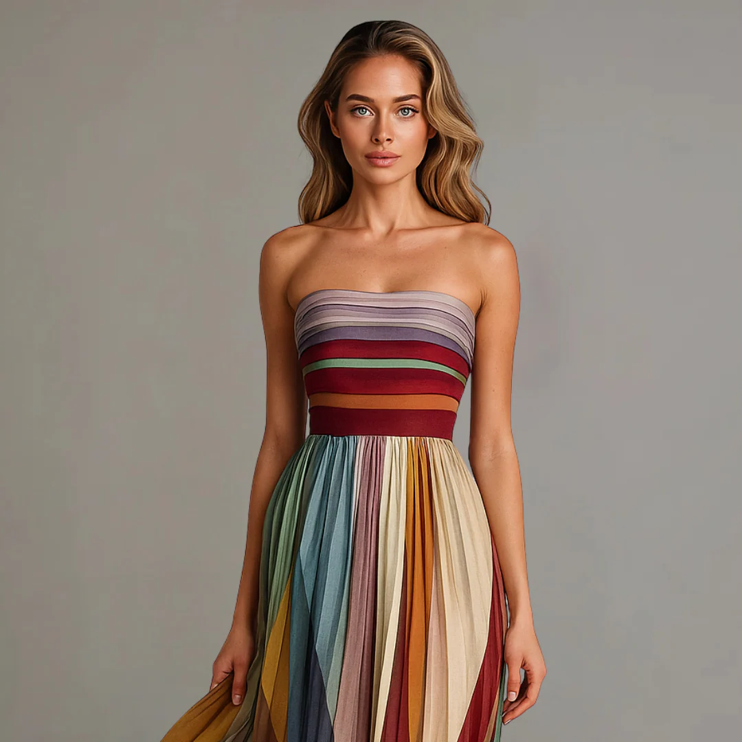 Patricia | Lässiges langes Kleid