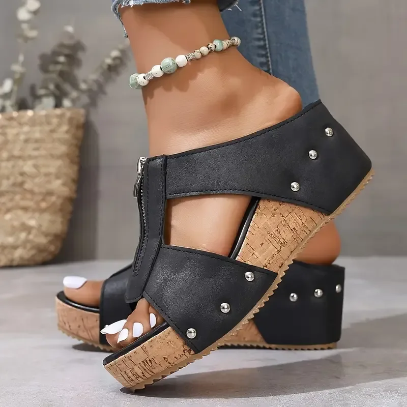 Patricia™ | Orthopädische Sandalen mit Keilabsatz - Image 2