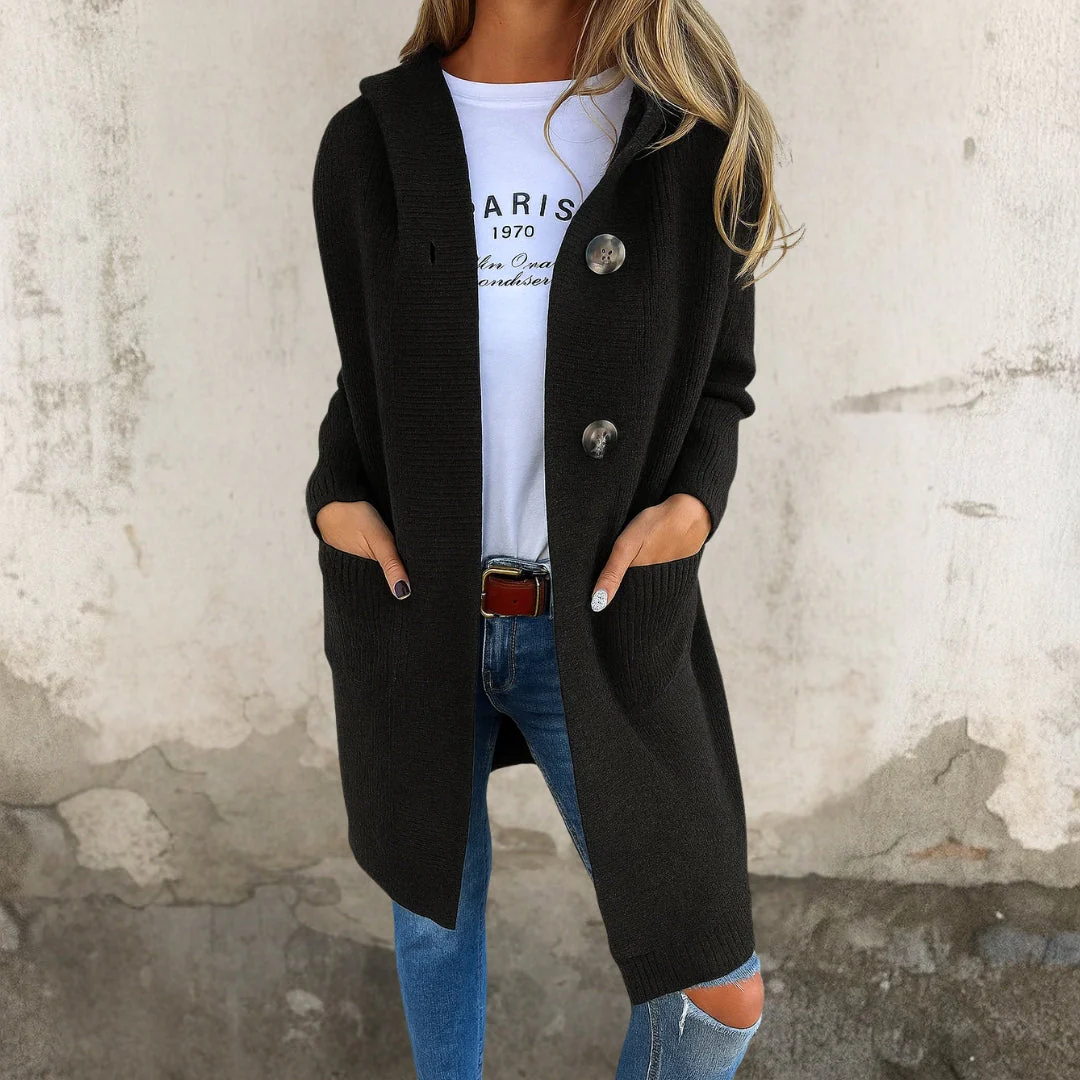 Paula™ | Elegante lange Strickjacke - Image 5