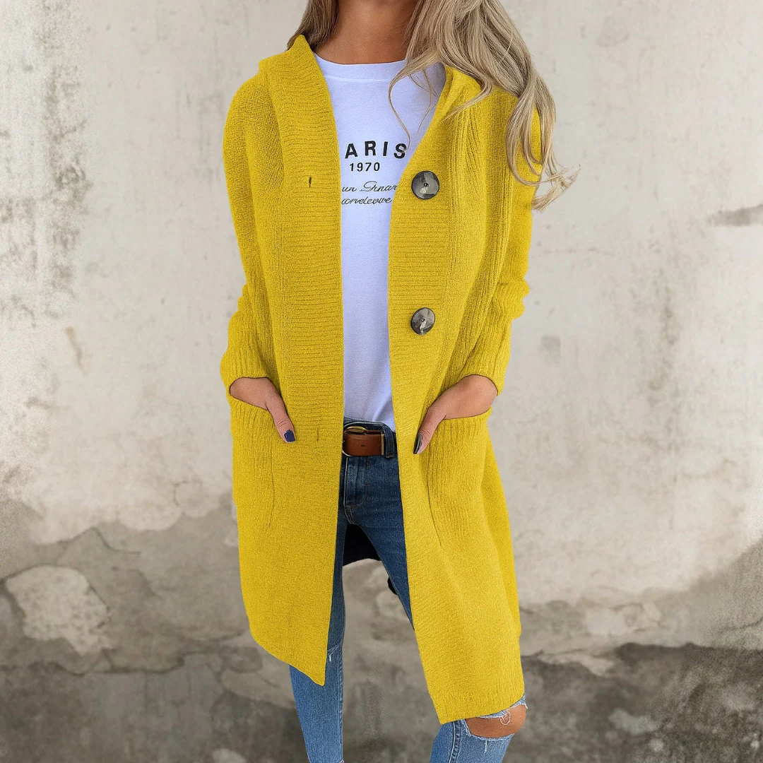 Paula™ | Elegante lange Strickjacke - Image 6