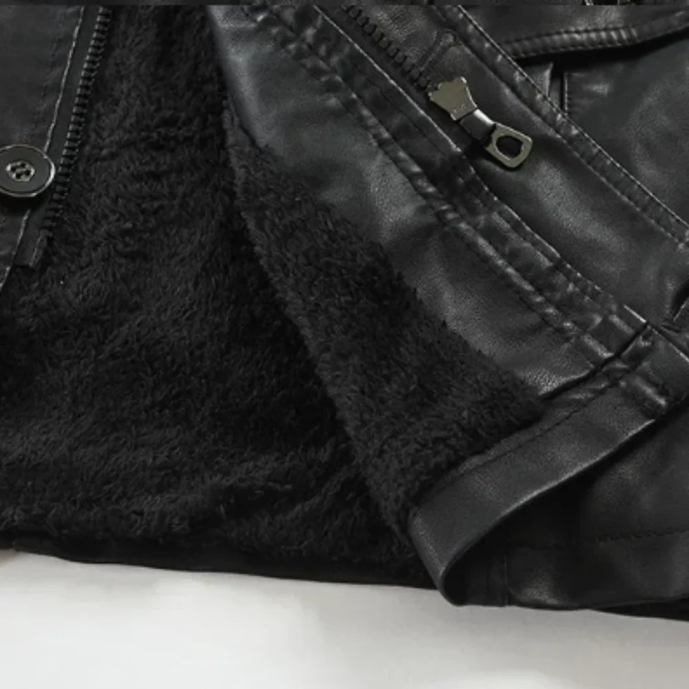 Paulin® | Elegante lange Motorradlederjacke - Image 5