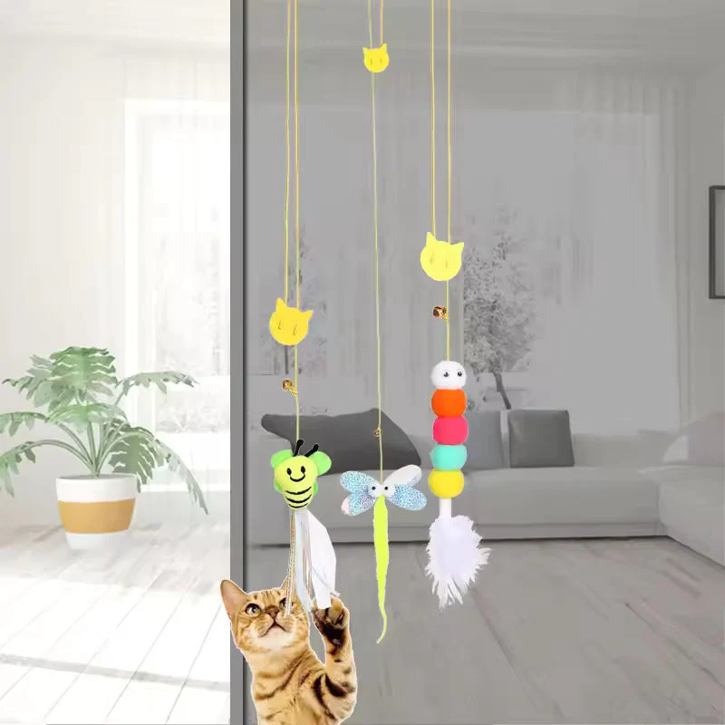 PawPlay – Herausnehmbares, hängendes, interaktives Katzenspielzeug für unendlichen Spaß - Image 2