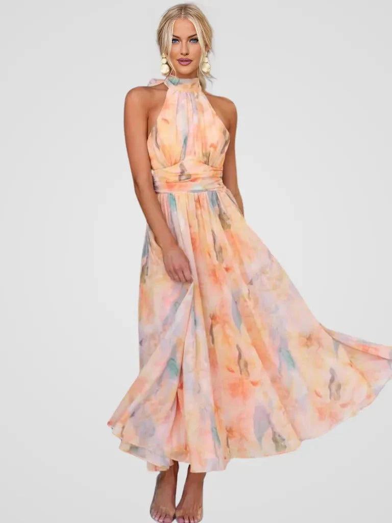 PEACH BLOSSOM KLEID