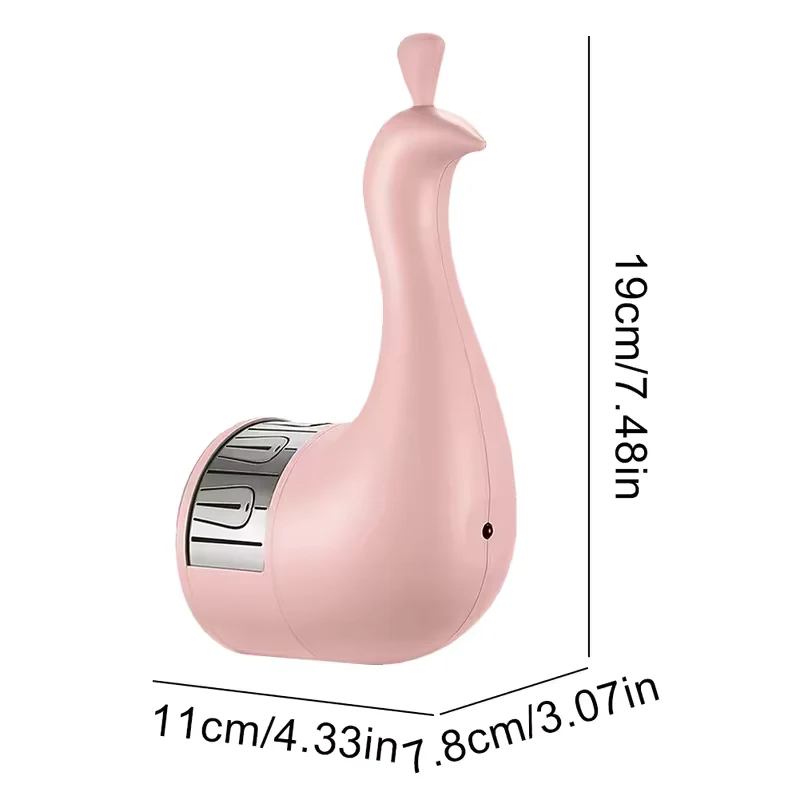 PeacockGlow LED-Projektionlampe – Dekorative Lampe mit Fernbedienung und Farbeffekten - Image 8