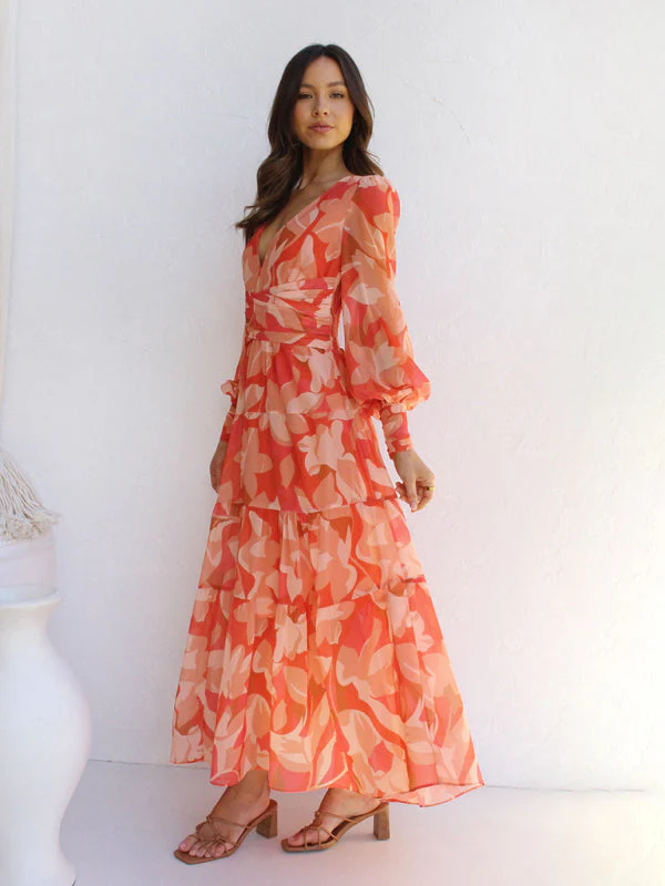 Pearl | Strahlendes Maxikleid mit langen Ärmeln - Elegant und fließend - Image 2