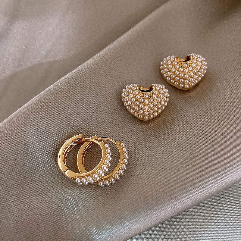 Pearls of Love Ohrringe in Gold - Image 4