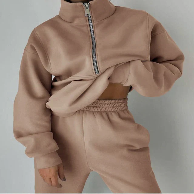 Peja - sweatshirt und hose für damen bekleidung mit reiß verschluss - Image 2
