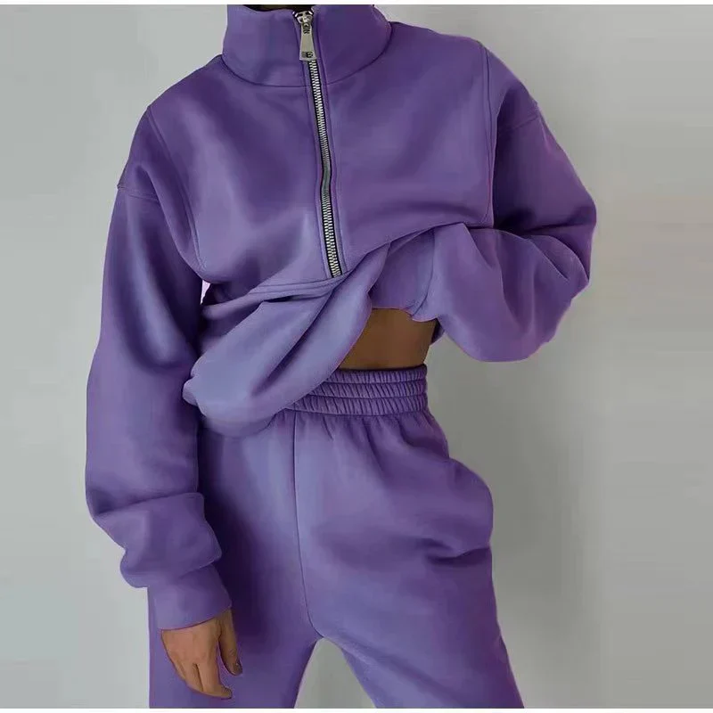 Peja - sweatshirt und hose für damen bekleidung mit reiß verschluss - Image 8