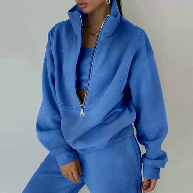 Peja - sweatshirt und hose für damen bekleidung mit reiß verschluss - Image 9