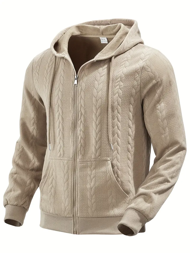 Philipp – Lässiger Kapuzenpullover Mit Reißverschluss Und Langen Ärmeln - Image 4