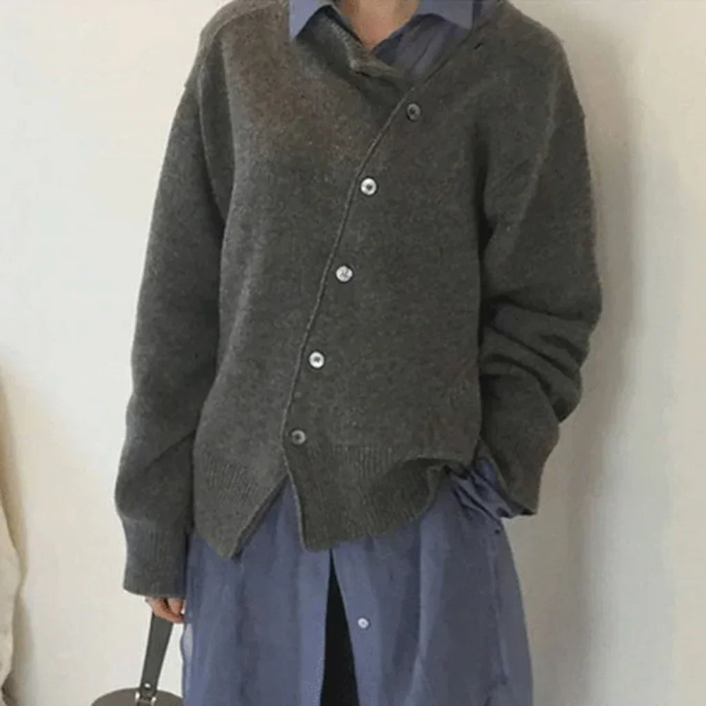 Pia - bequeme jacke mit knopfdetails - Image 3