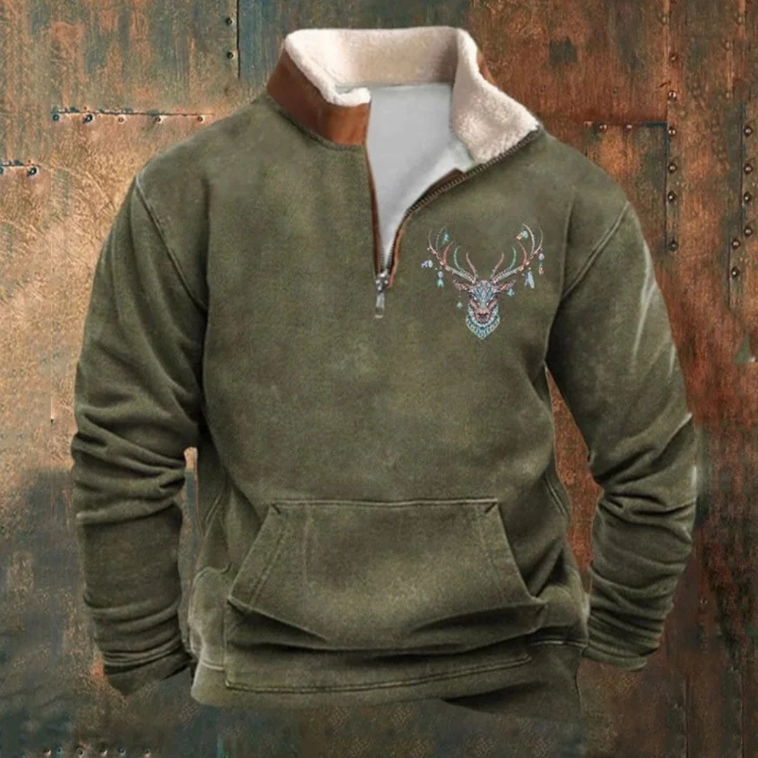 Pierre – Quarto Reißverschluss Pullover