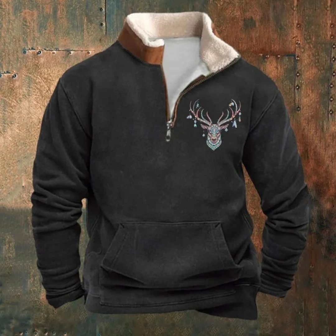 Pierre – Quarto Reißverschluss Pullover - Image 3