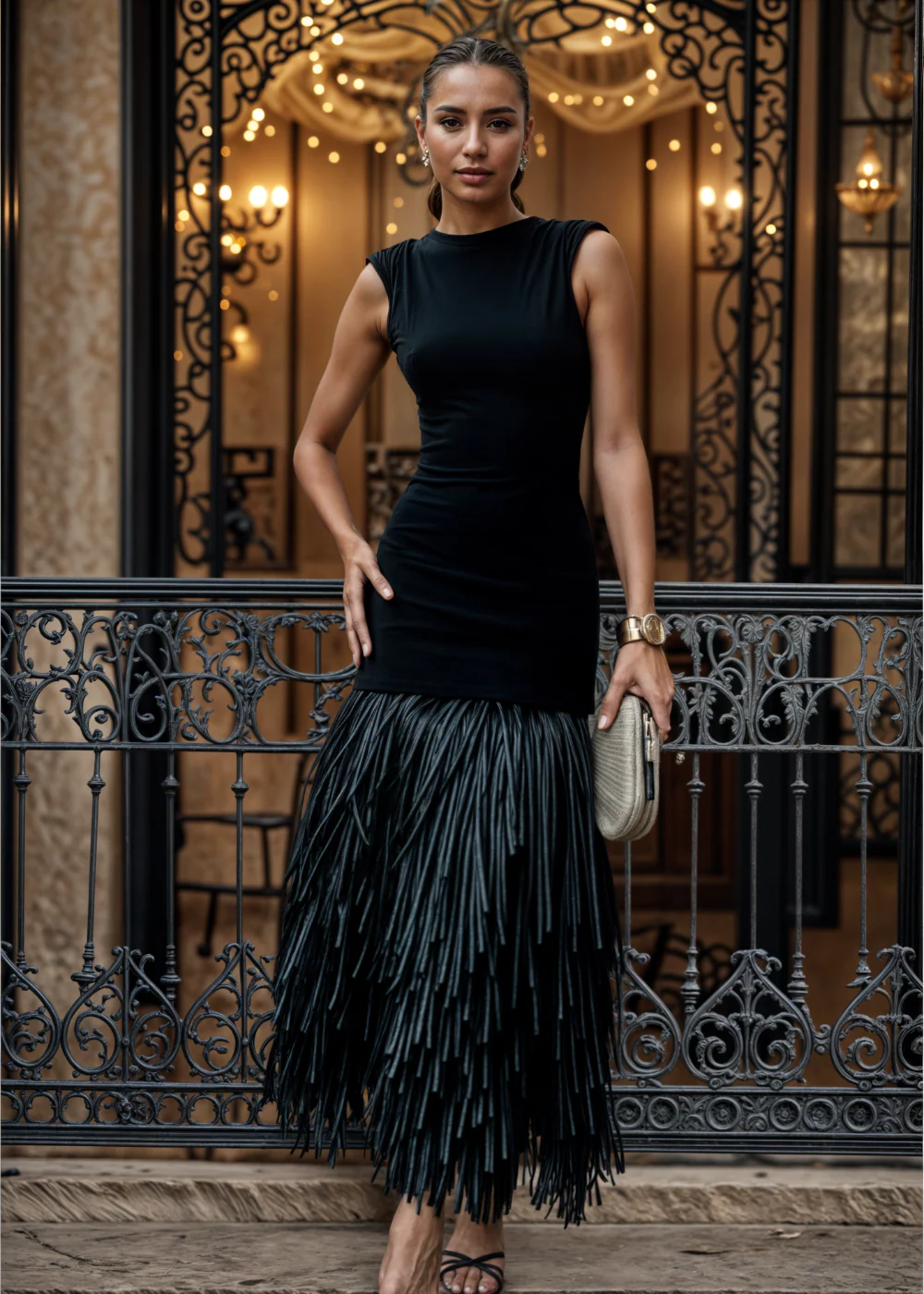 Piper | Maxikleid mit Quasten - Image 8