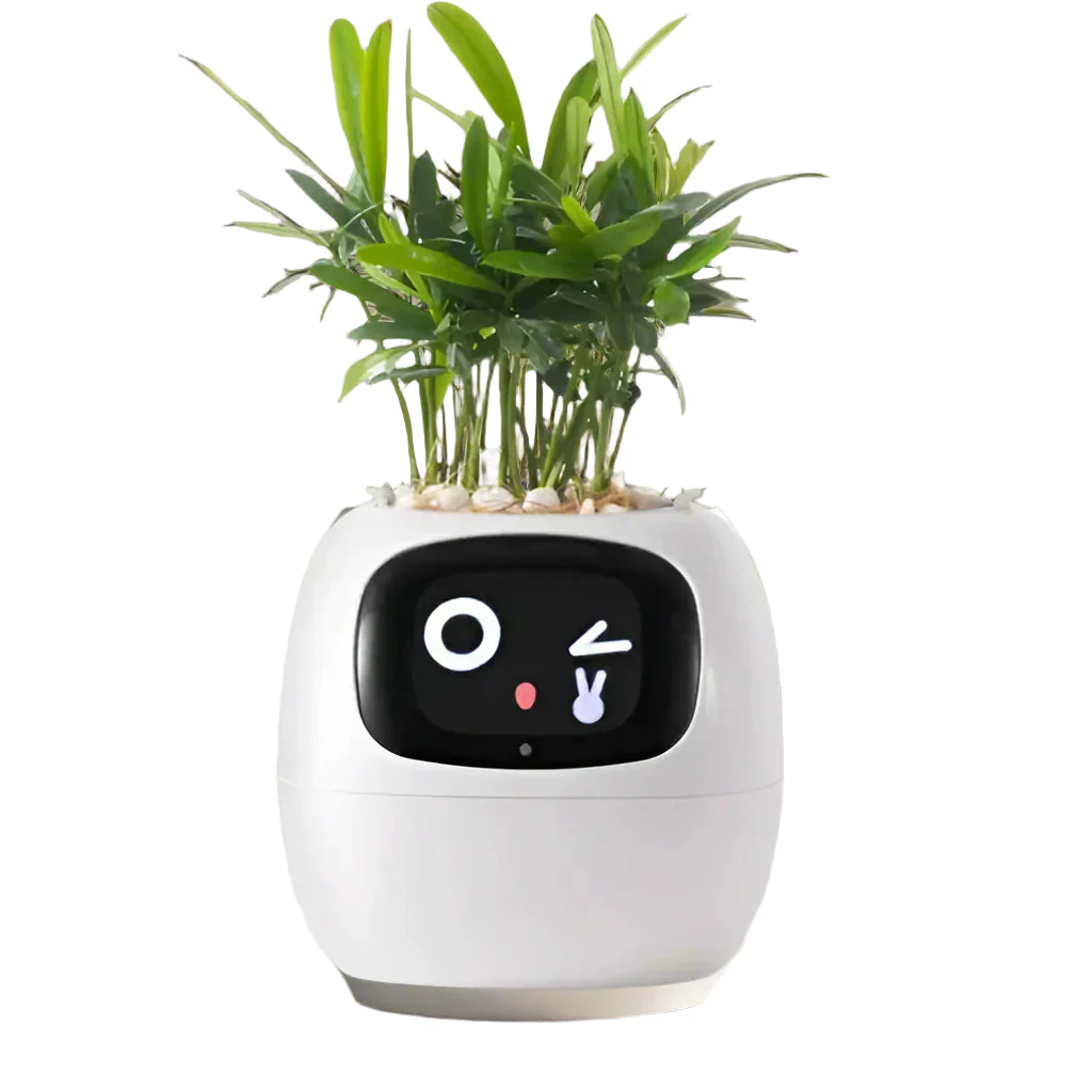 PlantPal Smart Interaktive Pflanzgefäß – KI-gesteuerte Topf mit animiertem Display und Umweltsensoren - Image 6