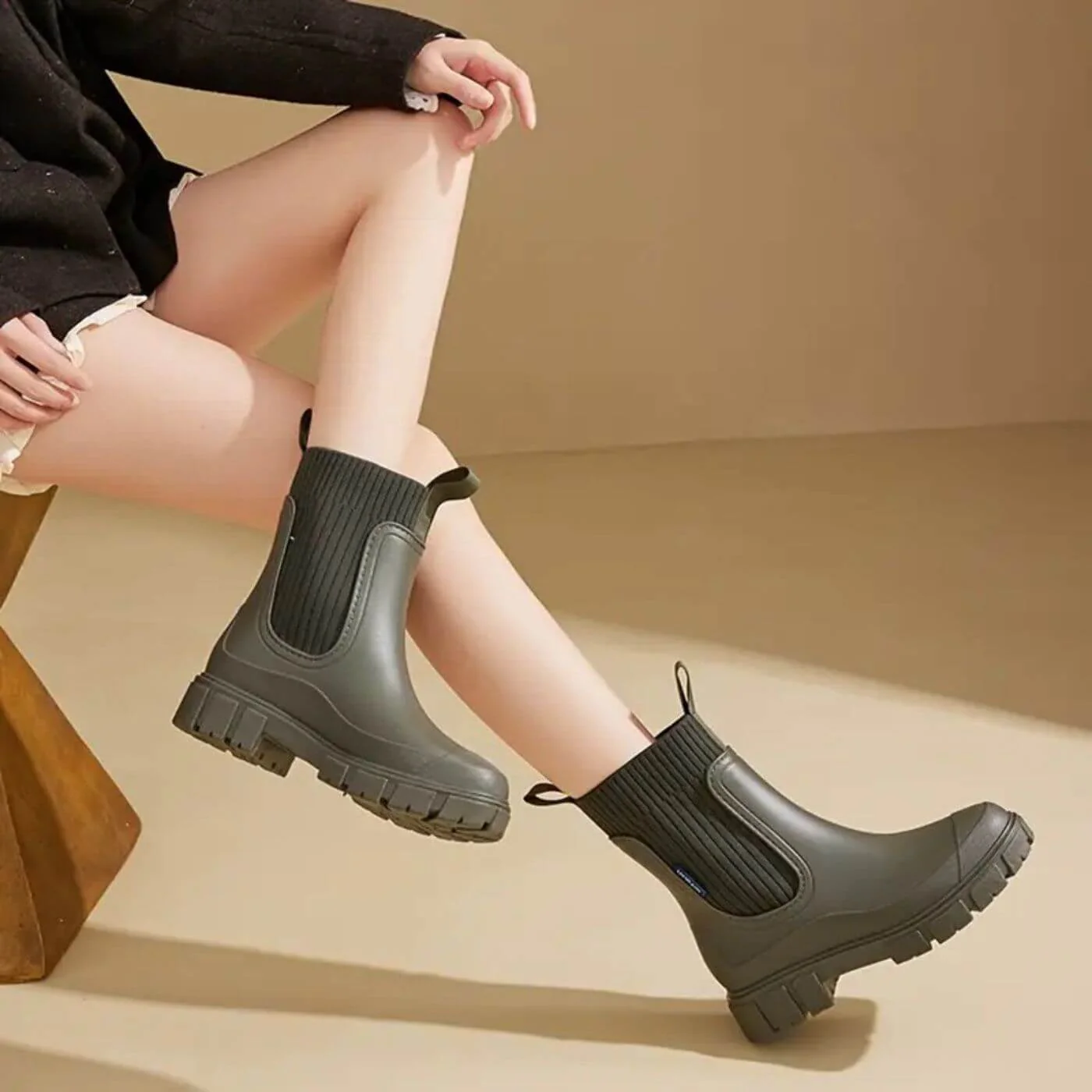 Pluvia™ - Stilvolle Wasserdichte Stiefel für Den Täglichen Gebrauch - Image 3