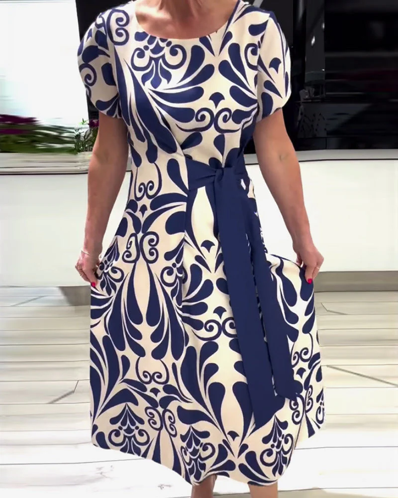 Prag Kleid mit verstellbarem Band