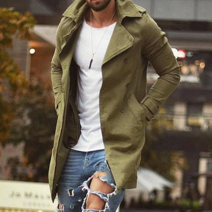 Premium herbstmantel für herren – stilbewusst und warm - Image 3